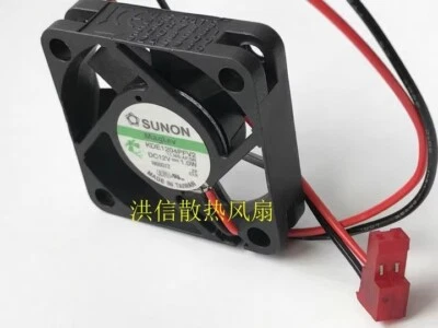 SUNON 4010 KDE1204PFV2 DC12V 1.0W 4CM 40*40MM 2-Pin Silent Cooling Fan - Image 1 of 3