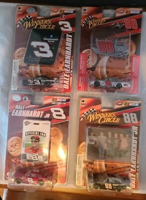 Dale Earnhardt Goodwrench 1998 Daytona 500 décimo año COT acción 1:64 + 3 Dale JR Foto 1 de 4
