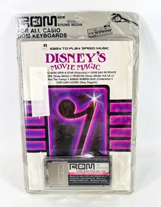 Teclado Casio Casiotone de Colección Paquete ROM RO-356 Disney Película Magic Nuevo Sellado - Imagen 1 de 10