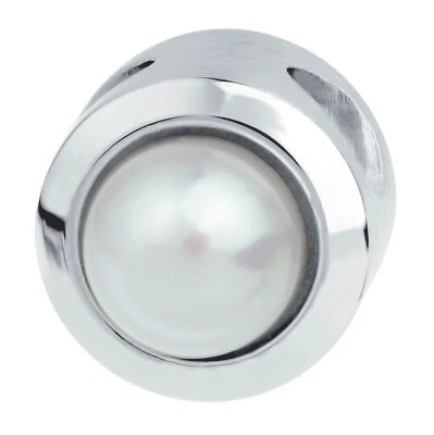 Ernstes Design Evia  Anhänger AN833 mit Perle Edelstahl weiß - Bild 1 von 3