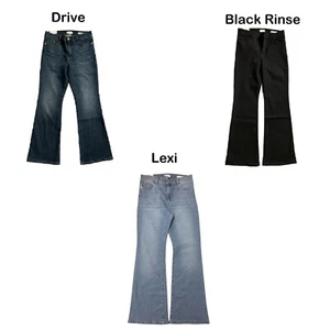 Jessica Simpson Women's High Rise Fitted Flare Jean, JJSB16035 - Picture 1 of 9