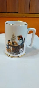 NORMAN ROCKWELL MUG 1985 "FOR A GOOD BOY" NORMAN ROCKWELL MUSEUM COLLECTION - Picture 1 of 6