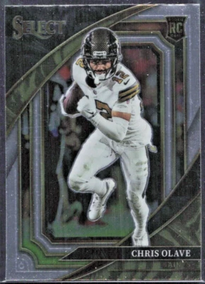 2022 Select #360 Chris Olave RC - New Orleans Saints - MINT - Image 1 of 2