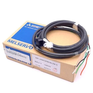 Mitsubishi MR-J4W03PWCBL2M-H Servo Motor Power Cable for MELSERVO-J4 Series, 2m - Picture 1 of 6