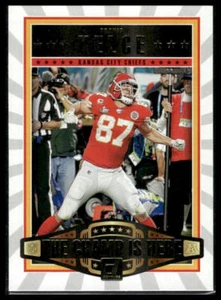 Donruss The Champ Is Here 2020 rojo Travis Kelce #CH-TK Kansas City Chiefs - Imagen 1 de 2