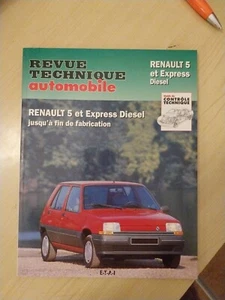 Revue Technique Renault Express R5 1.6 1.9 D TD Gtd Sd diesel 1985 2000 Tolee Vi - Picture 1 of 21