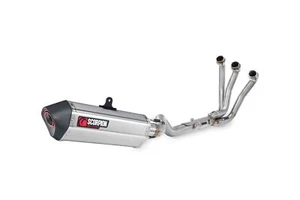 Scorpion Exhaust Stainless Serket Parallel Full System Yamaha Tracer 9 2021-2024 - Picture 1 of 6