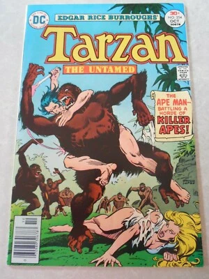 TARZAN THE UNTAMED #254, 1976, EDGAR RICE BURROUGHS, NM 9.4 OR BETTER! - Image 1 of 2