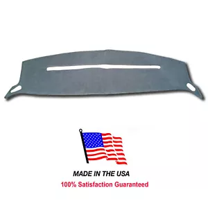 Gray Carpet Dash Cover Mat Compatible with 1998-2011 LINCOLN TOWN CAR USA MADE - Picture 1 of 11