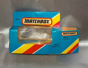 Matchbox 1981 Citroen 15 #MB44 Empty Box - Picture 1 of 1