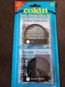 Cokin Optilight,Basic Round Filter Kit, 49mm,UV,Circular Polarizer NOS C0010.q15 - Picture 1 of 2
