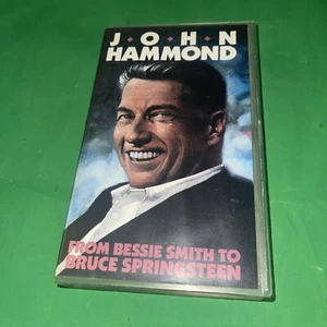 1990 CBS JOHN HAMMOND FROM BESSIE SMITH TO BRUCE SPRINGSTEEN VHS - Picture 1 of 3