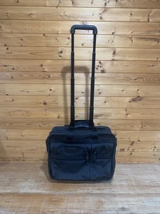 TUMI 2206D3 schwarz ballistische erweiterbare Aktentasche/Laptoptasche mit Rollen - Bild 1 von 13