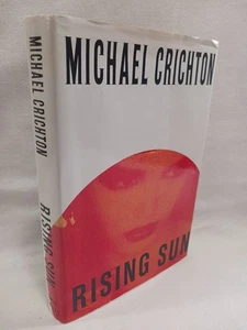 Rising Sun Michael Crichton STATED First Trade Edition 1st Print Hardcover VGC A - Imagen 1 de 23