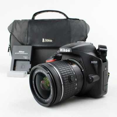 Nikon D3500 DSLR Camera with 18-55 VR AF-P Lens - Image 1 of 4