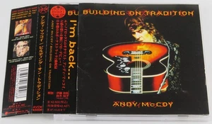ANDY McCOY Building on Tradition+2tracks 1995 1st Press Japan OBI CD HANOI ROCKS - Picture 1 of 3