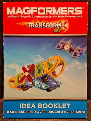 Magformers Transform Set, 9 Teile, gebraucht, inklusive Booklet - Bild 1 von 4