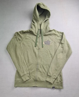 The North Face Khaki Hoddie Women's Size Medium - Image 1 of 4