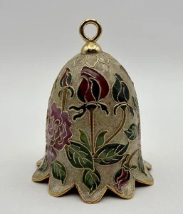 Adorno esmaltado campana cloisonné - Imagen 1 de 8