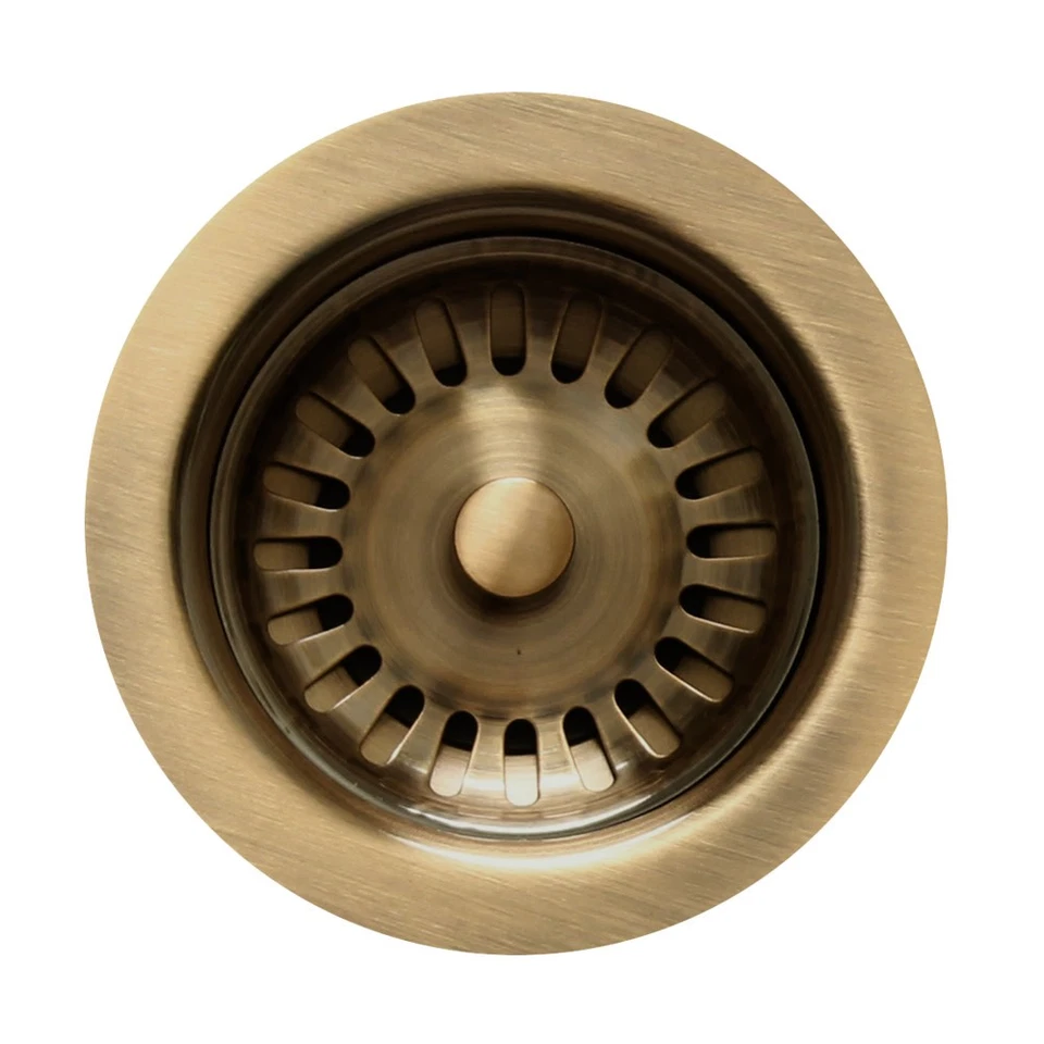 Colador de cesta Whitehaus RNW35 latón 3-1/2" Foto 1 de 1