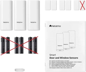 Netatmo DTG-DE Sensores inteligentes de puertas y ventanas INCOMPLETOS - Imagen 1 de 6
