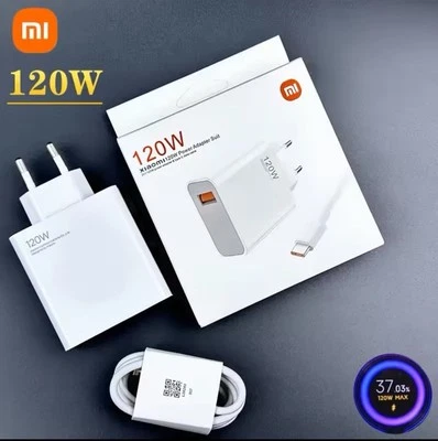Caricabatterie 120W Turbo Fast Charge Adattatore per Redmi - Immagine 1 di 4