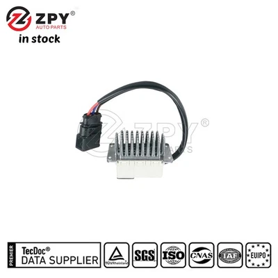 Módulo resistor de motor ventilador ZPY para 2004-2006 Volkswagen Phaeton 3D0 907 521A  - Imagem 1 de 4