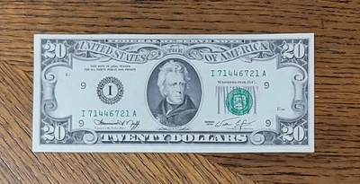 U.S. 20 dollars 1974, AUNC banknote. See pictures. - Image 1 of 2