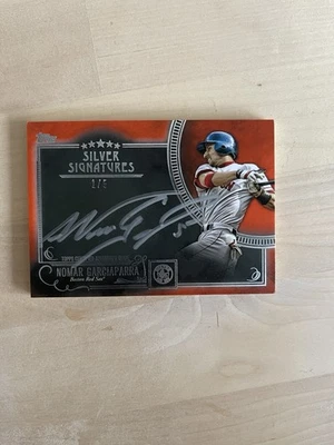 2016 Topps Five Star Nomar Garciaparra Red Autograph Silver Signatures /5 - Image 1 of 2