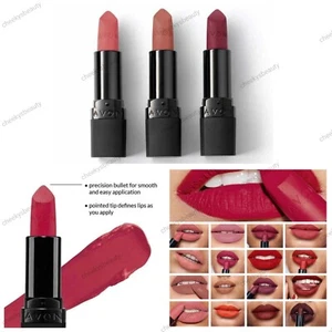 Avon Ultra Matte Lipstick, Various Shades,New & Sealed - Picture 1 of 48