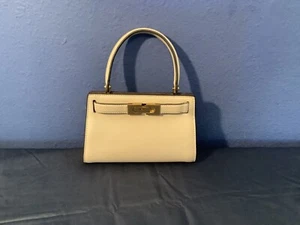 Tory Burch Lee Radziwill  Bag Small Cream - Picture 1 of 24