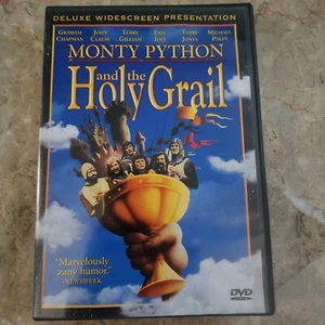 Monty Python and the Holy Grail Deluxe Widescreen DVD Like New - Picture 1 of 4