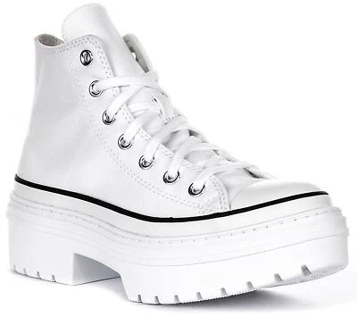 Converse A10364C All Star Lugged Heel Platform Womens  Boot White US 5 - 10 - Image 1 of 4