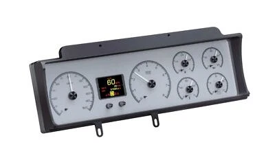 Dakota Digital 70-72 Malibu El Camino Analog Gauges Silver Alloy HDX-70C-MAL-S - Image 1 of 4