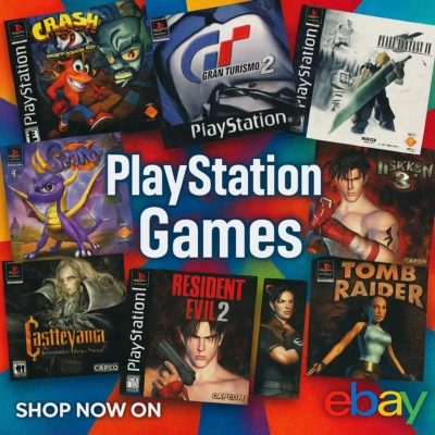 🎮 PlayStation 1 PS1 Disc Only & CIB Complete Manual Buy 4 Get 1 FREE ✅ TESTED🎮 - Image 1 of 2