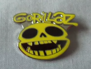 ***NEU*** Gorillaz Emaille Abzeichen. Damon Albarn, Blur, Mod, Indie. - Bild 1 von 1