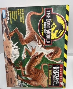 Parker Bros Jurassic Park Lost World Electronic Battling Raptors Game NEW 1996 - Picture 1 of 9