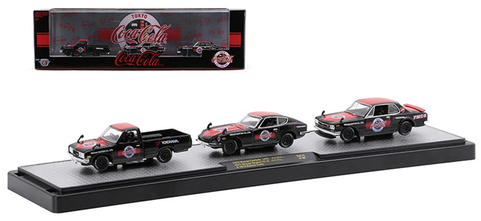 M2 Machines 1:64 2021 Coca-Cola Auto-Haulers Release Trucks 56000-TW10-6D1 - Image 1 of 1