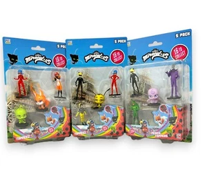 MIRACULOUS Ladybug S1 PENCIL / CAKE TOPPERS 5PK BLISTER PACK - Picture 1 of 10