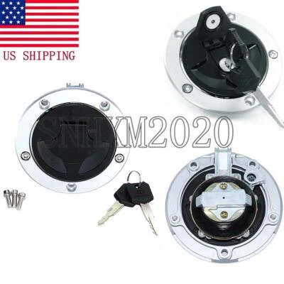 Fuel Gas Tank Cap Cover For Kawasaki Ninja ZX-6R ZX600 ZX636 ZX6R 2007-2015 2014 Foto 1 de 4