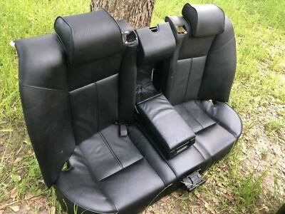1995-2001 BMW E38 740iL 740i 740 730d 735i 735iL 728i Leather Seat arnrest REAR - Image 1 of 2