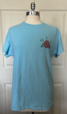 New Found Glory You're Too Good To Be Bird Blue Medium T Shirt  VTG Pop Punk Y2K Foto 1 de 4