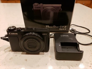 Canon PowerShot G9 X Mark II 20.1MP Digital Camera - Black