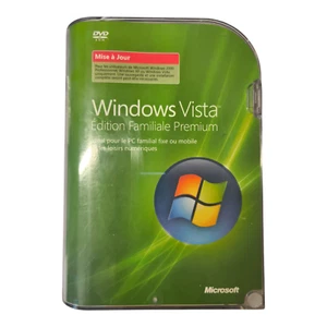 Microsoft | Windows Vista Edition Familiale Premium | DVD 32 Bits + Licence - Photo 1/3