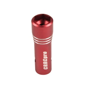1Pc Metal Tubular Sleeve Cylindrical red Case For Spark Plug - Picture 1 of 6