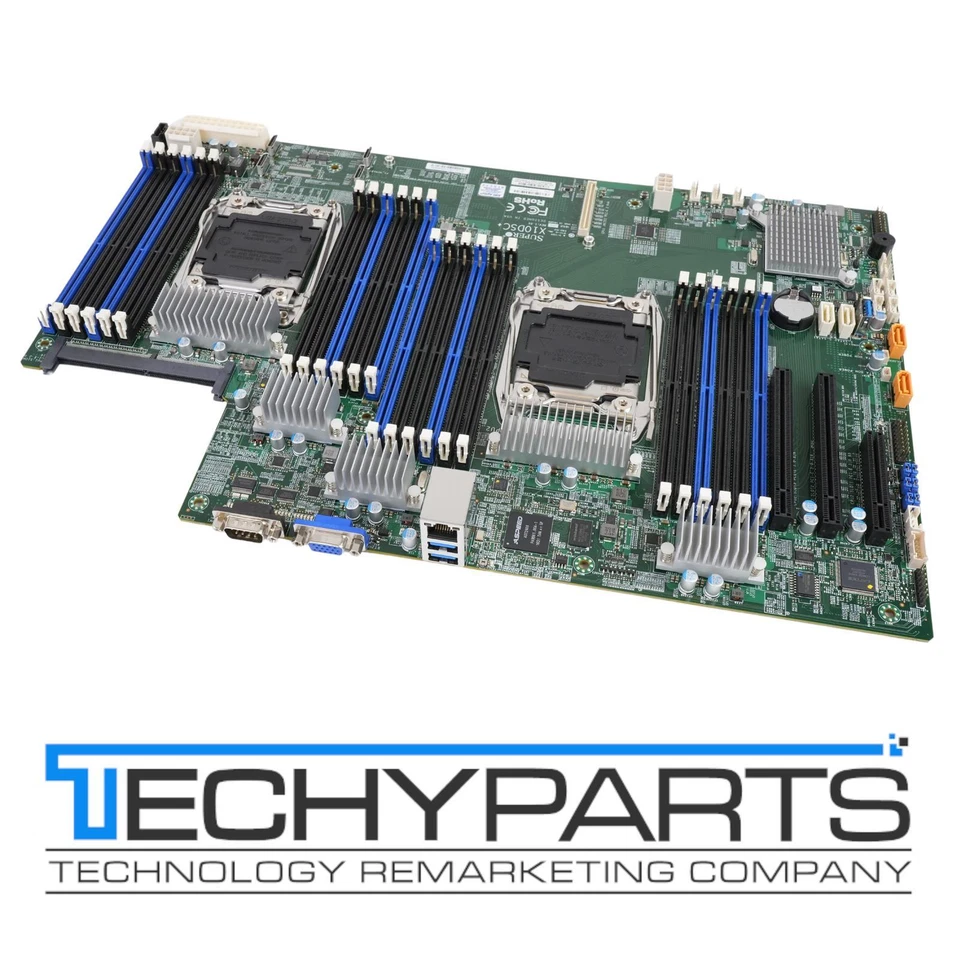 Supermicro X10DSC+ 2x Xeon Socket LGA2011-3 Intel C612 Motherboard - Proprietary - Image 1 of 1