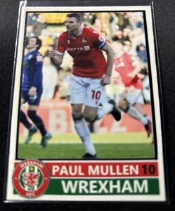 TARJETA DE ARTE PAUL MULLEN WREXHAM ACEO MI DISEÑO ORIGINAL ESTILO VINTAGE - Imagen 1 de 1