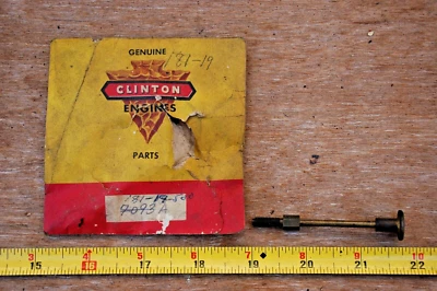 Tubo de combustible Clinton vintage nuevo de colección - P# 181-19-500 / 7093A Foto 1 de 3