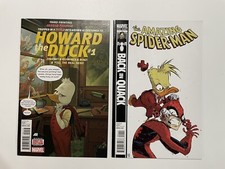 Marvel comic lot Howard The Duck 2007 #1 2 4 2015 #1-3 Spider-Man Back In Quack