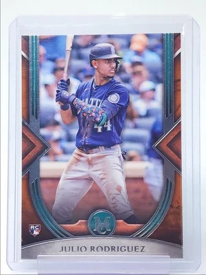 JULIO RODRIGUEZ 2022 TOPPS MUSEUM ROOKIE COPPER MARINERS RC Q5878 - Image 1 of 2